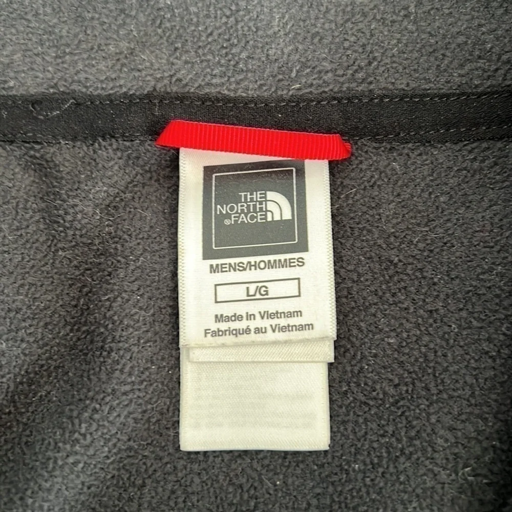 North Face TKA 200 black fleece jacket- size L